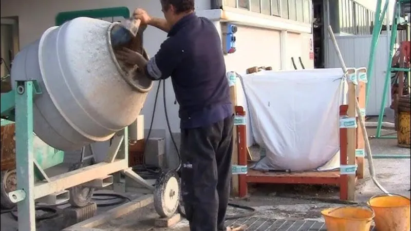 Towable barrel drum mixer