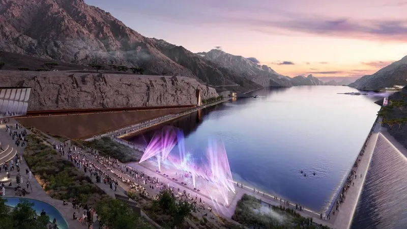 Entertainment venues in Trojena