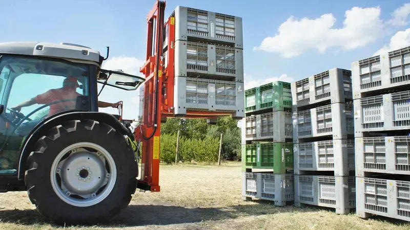 forklift for agriculture work