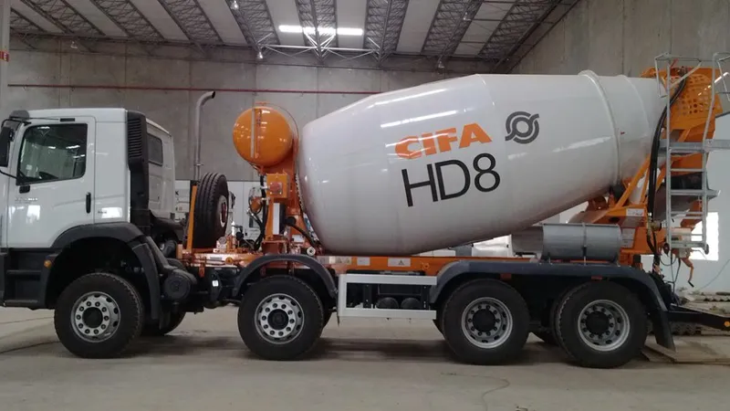 CIFA HD truck mixer featuring an 8m3 drum