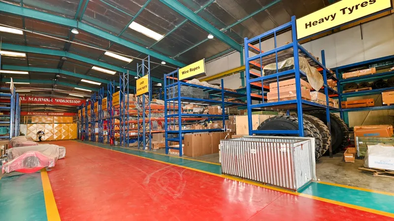 Al Marwan Heavy Machinery has a regular stock of heavy equipment spare parts