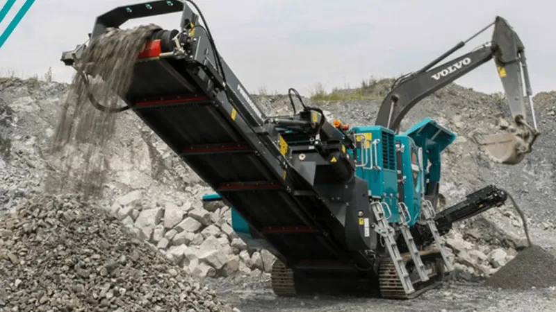 Premiertrak 400X portable jaw crusher