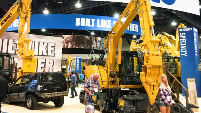 Kobelco attended CONEXPO 2020
