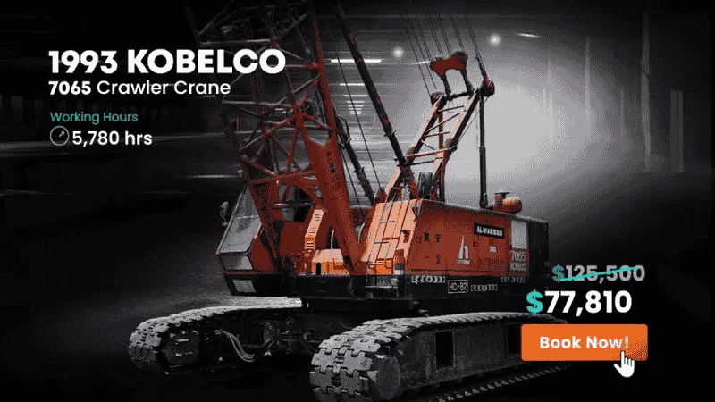 kobelco crawler crane