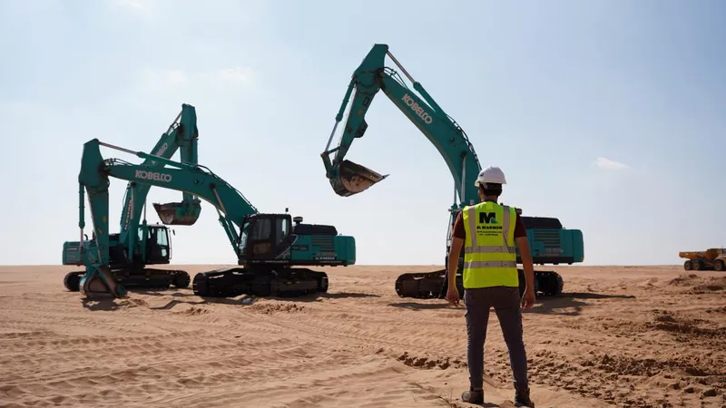 Kobelco excavators feature advanced hydraulic and smart engine control for reduced fuel consumption 