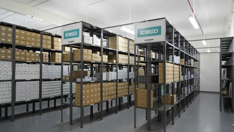 Kobelco crawler cranes and excavator parts