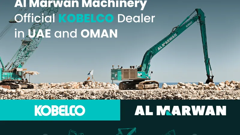The article looked at the services Al Marwan provides as UAE's and Oman's dealer of KOBELCO cranes and excavators