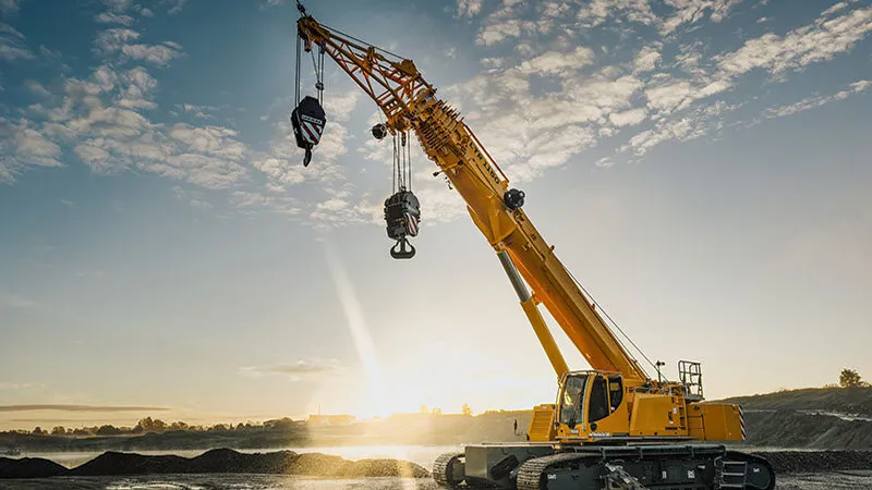 Liebherr LTR 1150 crane