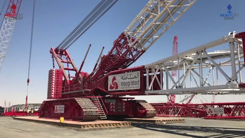 Terex CC 8800-1 crawler crane