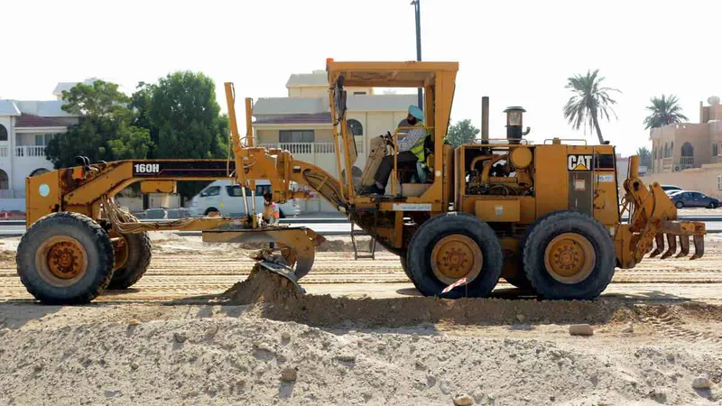CAT 160H motor grader