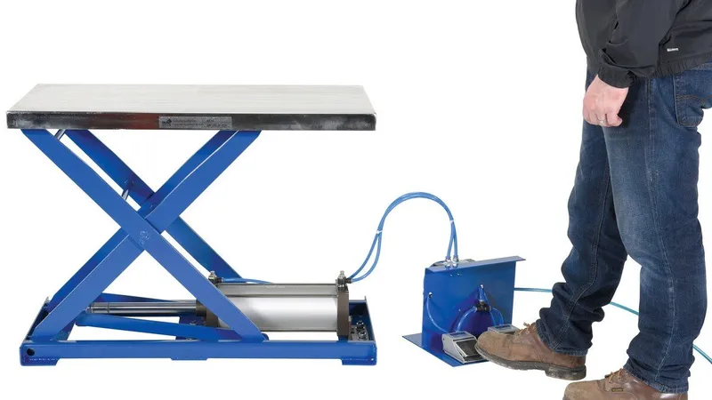 pneumatic scissor lift