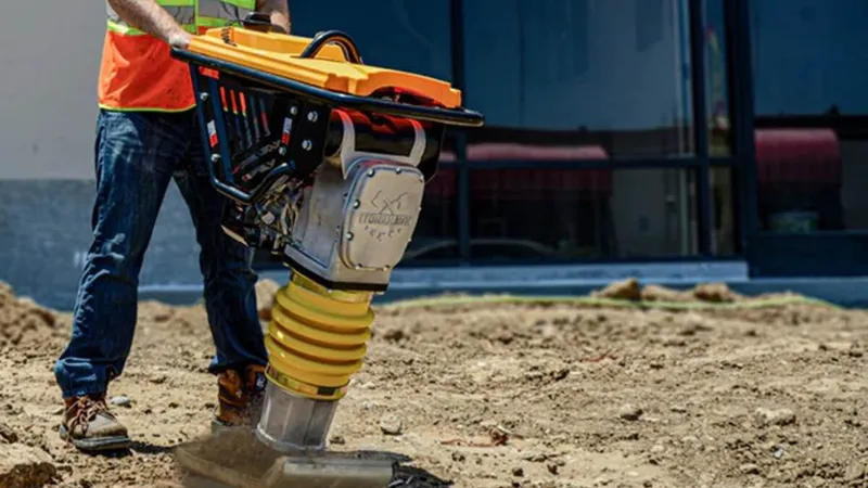 Rammers are particularly effective in clay and silt compaction