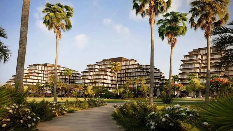 A rendering of Sama Yas Project by Aldar - Image courtesy Metropolitan Capital Real Estate