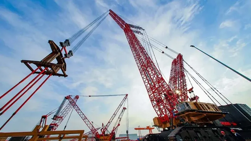 Sany SCC36000TM crawler crane