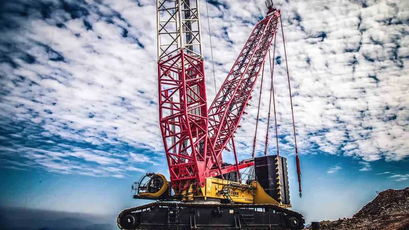 Sany SCC45000A crawler crane