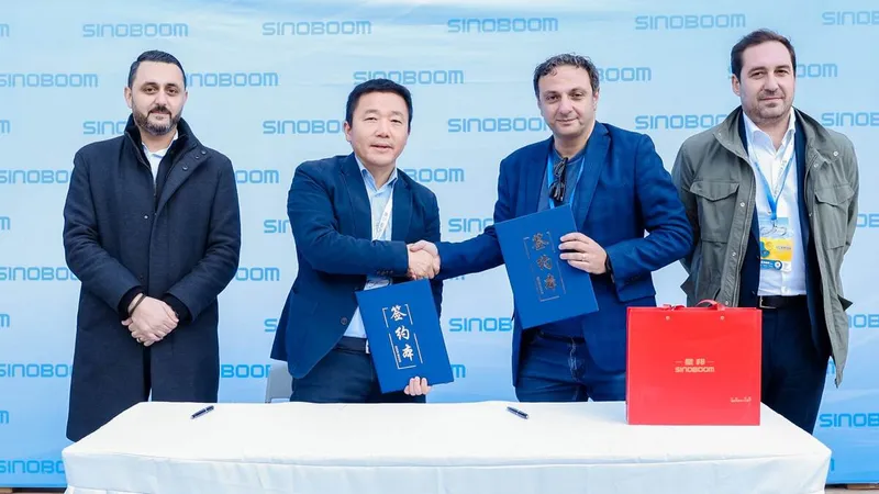 contract between Al Marwan and Sinoboom