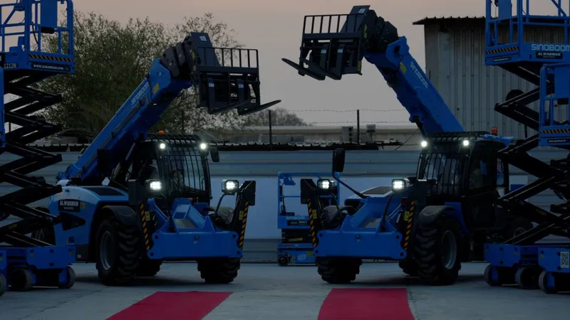 Sinoboom telehandlers
