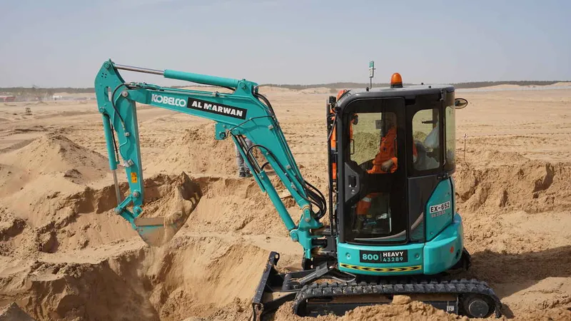 Kobelco sk35 excavator