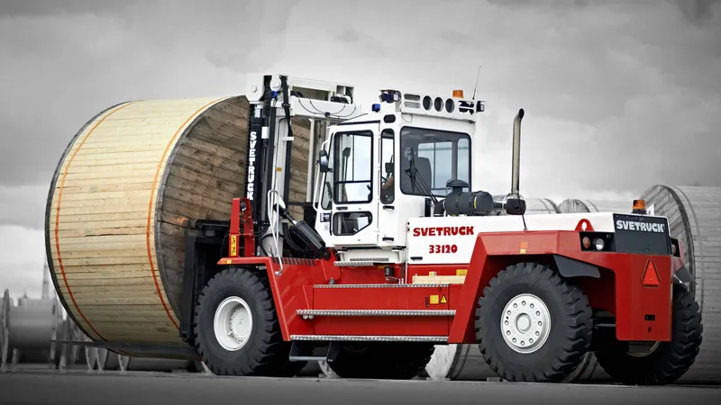 A Svetruck 16120 forklift truck - image courtesy of Svetruck International