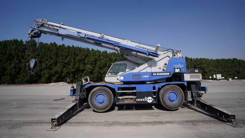 telescopic crane