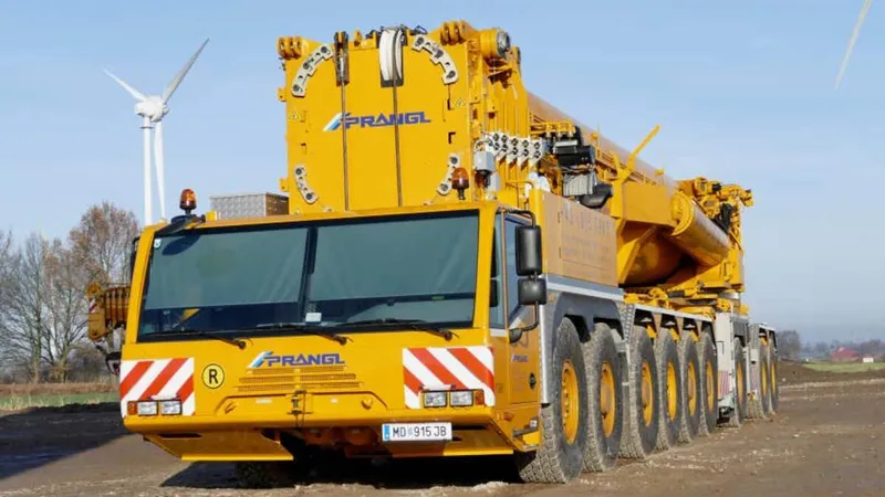 TEREX AC 1000-9 all-terrain crane