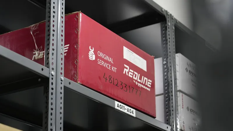 Dynapac Redline service kits in stock