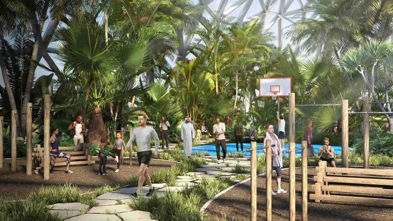 the loop in Dubai is 93 km is a project ecosystem