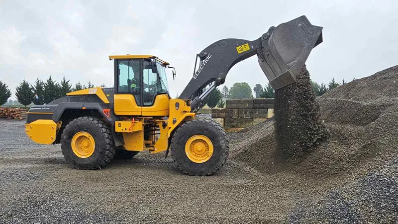 Volvo CE’s L120 Electric wheel loader