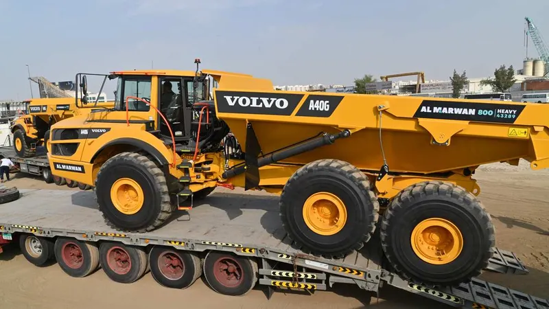 volvo a40g hauler