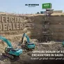 Kobelco x Al Marwan: New Excavator Dealership in KSA