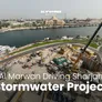 Heavy Machinery Behind Sharjah’s Strategic Stormwater Main Line Project