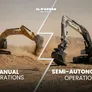 Manual Operation or Semi-Autonomous Systems in Modern Heavy Equipment?