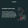 Function Lock Lever – Safety First