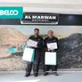 Mr. Usman and Mr. Imtiyaz from the Al Marwan welding team