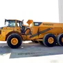 Volvo articulated dump truck at Al Marwan yard. 
