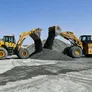 The Komatsu WA470-5 Wheel Loader and the Caterpillar 988k wheel loader