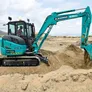 The 5-ton mini excavator, Standard reach