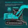the Kobelco SK80-10 mini excavator 