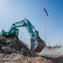The 22-ton Kobelco Medium Excavator