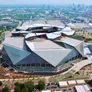 The Mercedes-Benz Stadium in Atlanta