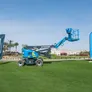 The Sinoboom AB14EJ articulated electric boom lift