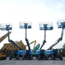 Four AB46 Sinoboom boom lifts