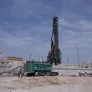 The ABI Mobilram TM17 sheet piling rig is fit for large-scale foundation construction projects in Saudi