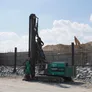 An ABI TM17 piling rig on Al Layyah Canal job site