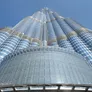 Worm's-eye view of Burj Khalifa, image courtesy of Arabia Horizons