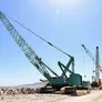 The CKS1350 crawler crane, with a 135-ton capacity, is designed for larger scale operations