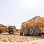 volvo A40 ADT at construction site