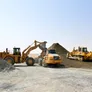 Al Marwan machines preparing the site for major infrastructure works at Tilal City