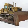 صورة نادرة لبلدوزر فيات اليس FD50. مصدر الصورة: مجلة Earthmovers
