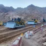 A couple of Al Marwan's D11 Caterpillar rental dozers on the NEOM project site